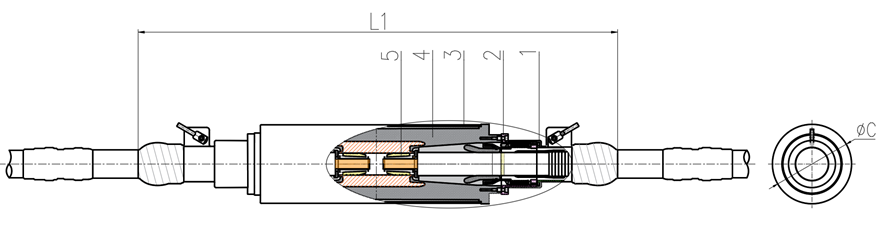 Modular Prefabricated Straight Joint/ Insulated Joint 